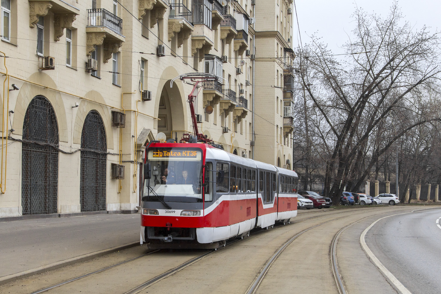 Москва, Tatra KT3R № 30699; Москва — Празднование 125-летия Московского трамвая (репетиции парада 29.03.2024 и 03.04.2024, парад и выставка трамваев 06.04.2024)