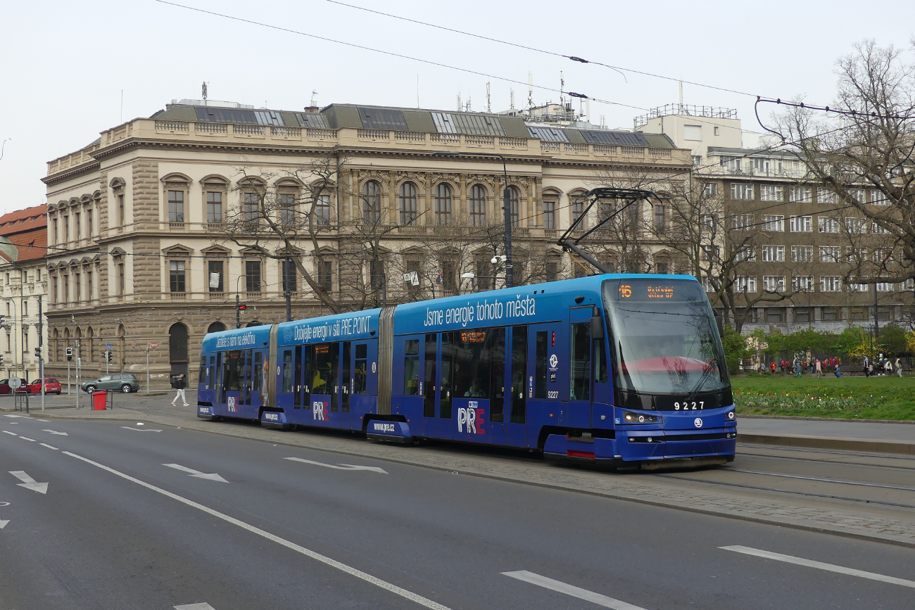 Прага, Škoda 15T3 ForCity Alfa Praha № 9227