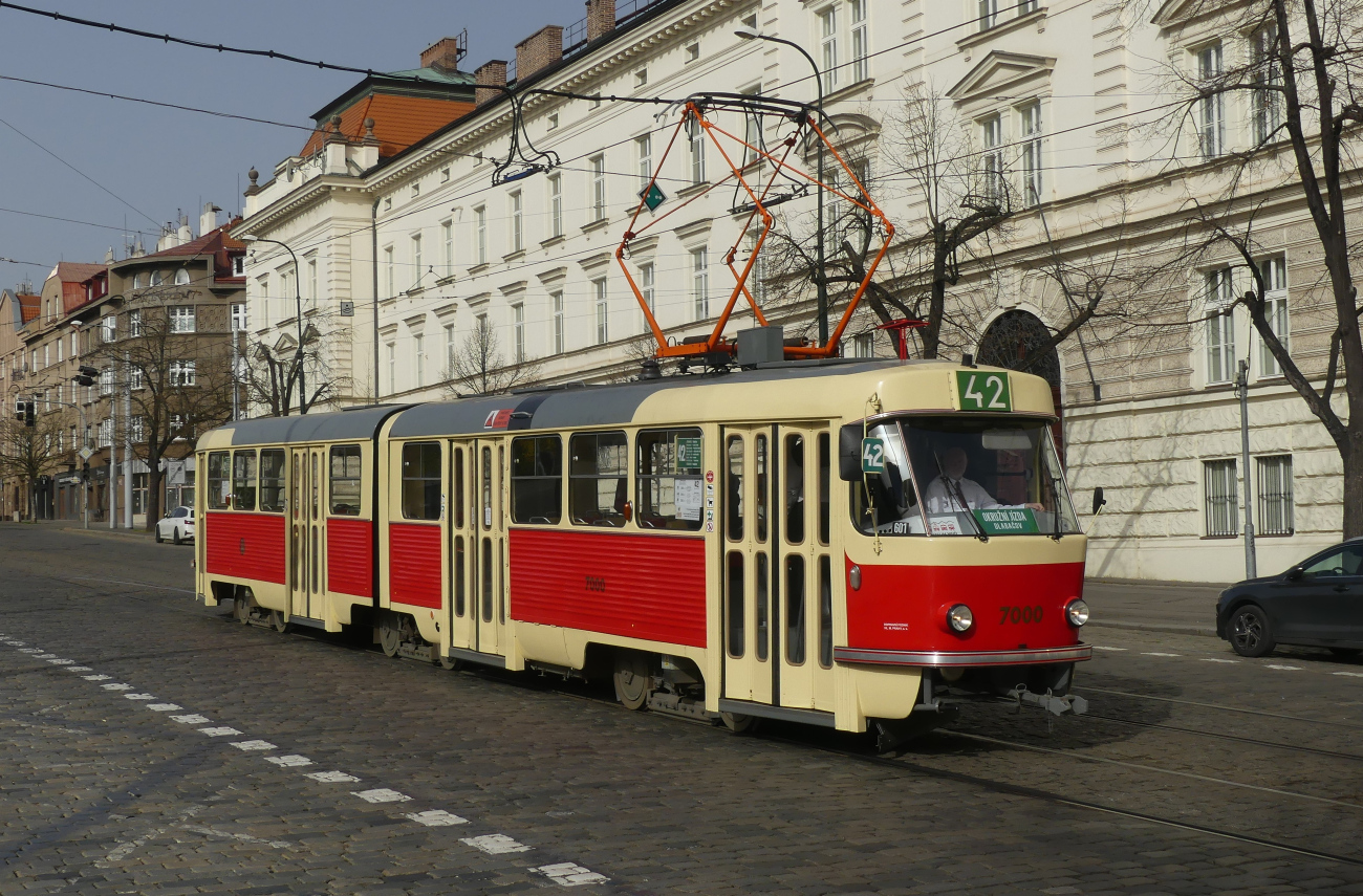 Praha, Tatra K2 č. 7000