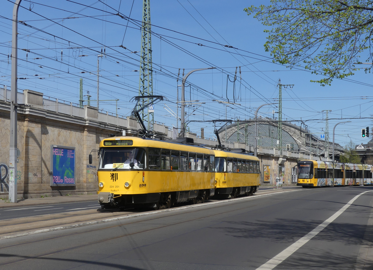 Дрезден, Tatra T4D-MT № 224 201 (201 317)