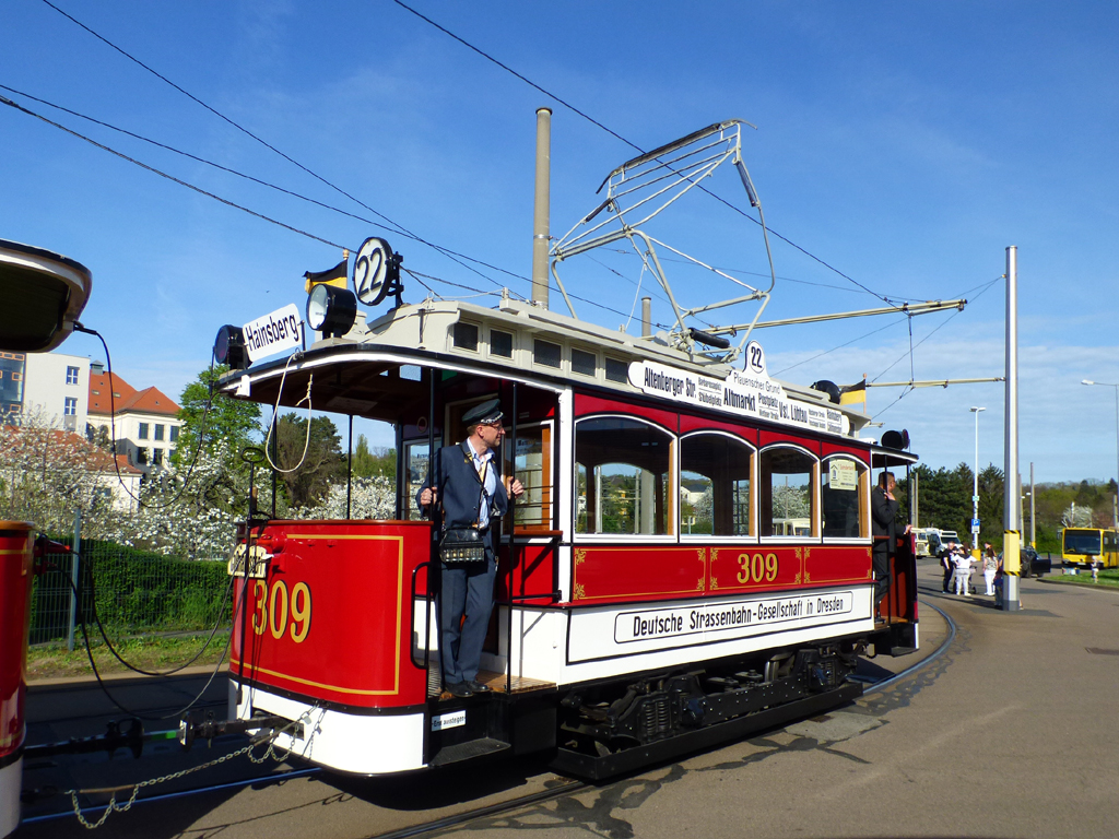 Drezda, Berolina 2-axle motor car — 309 (201 301)