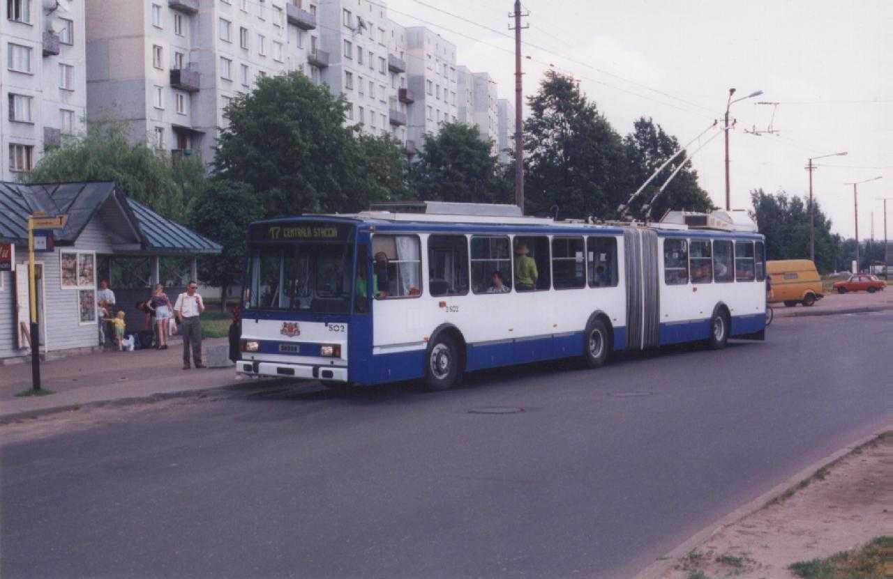 Рига, Škoda 15Tr13/6M № 2-502