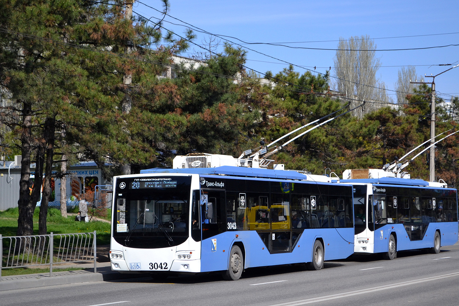 Севастополь, ВМЗ-5298.01 «Авангард» № 3042