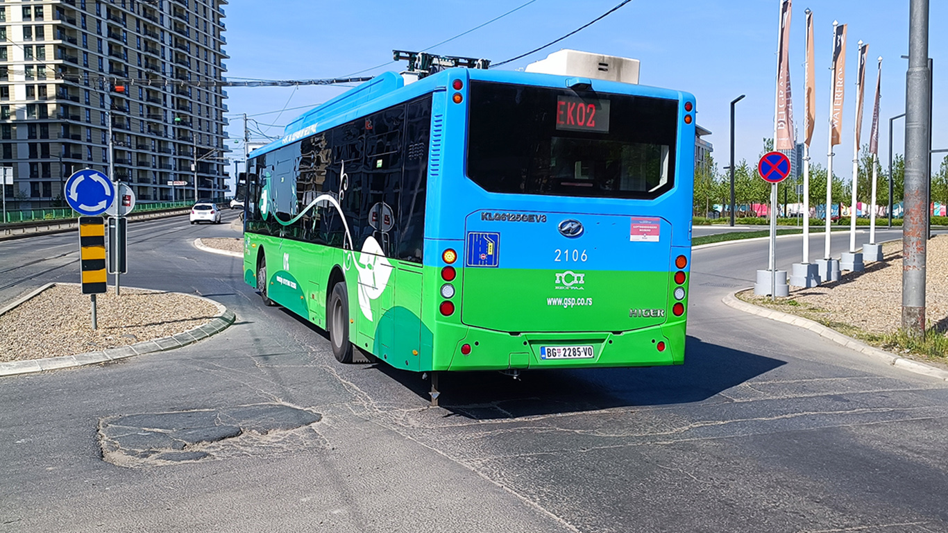 Белград, Higer KLQ6125GEV3 № 82106 (2106)