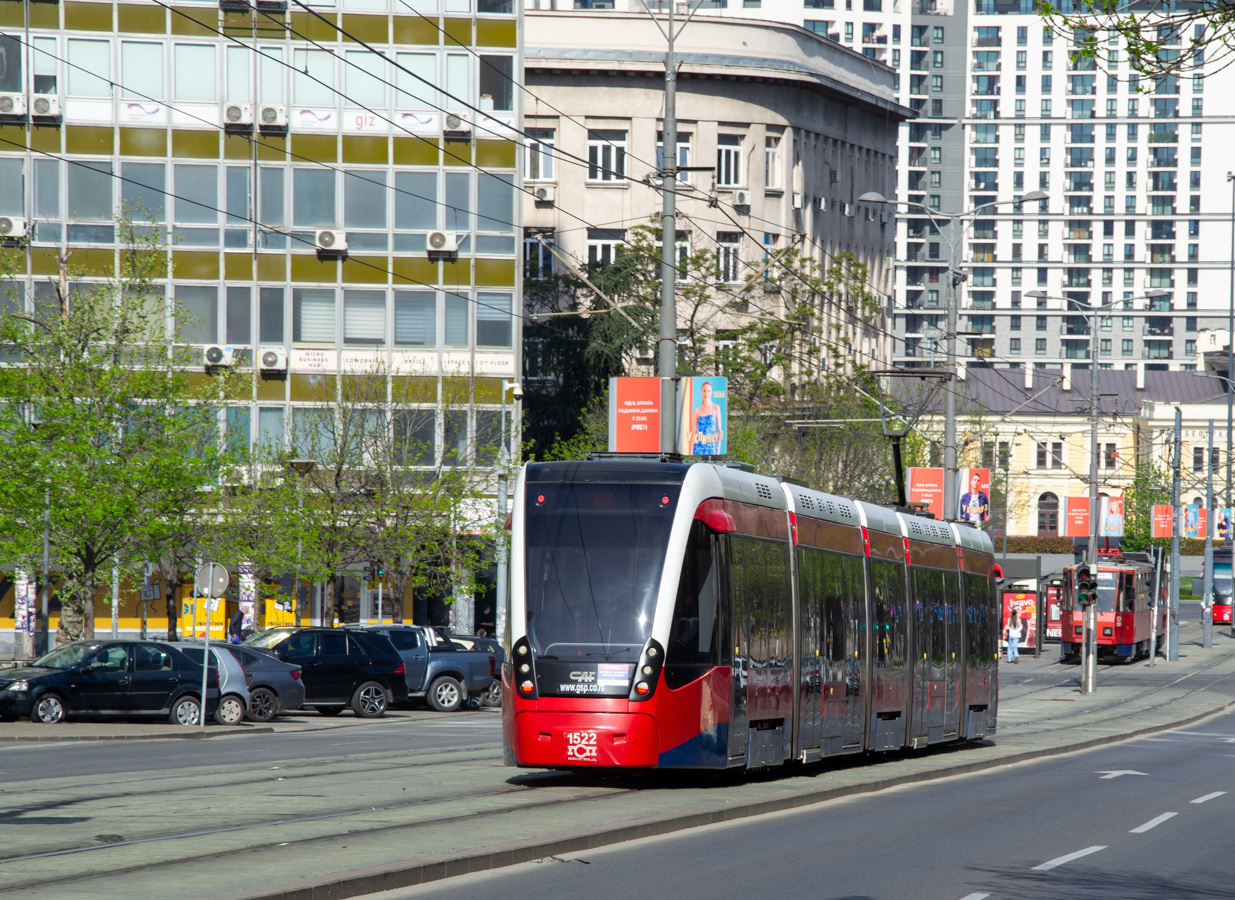 Белград, CAF Urbos 3 № 81522 (1522)