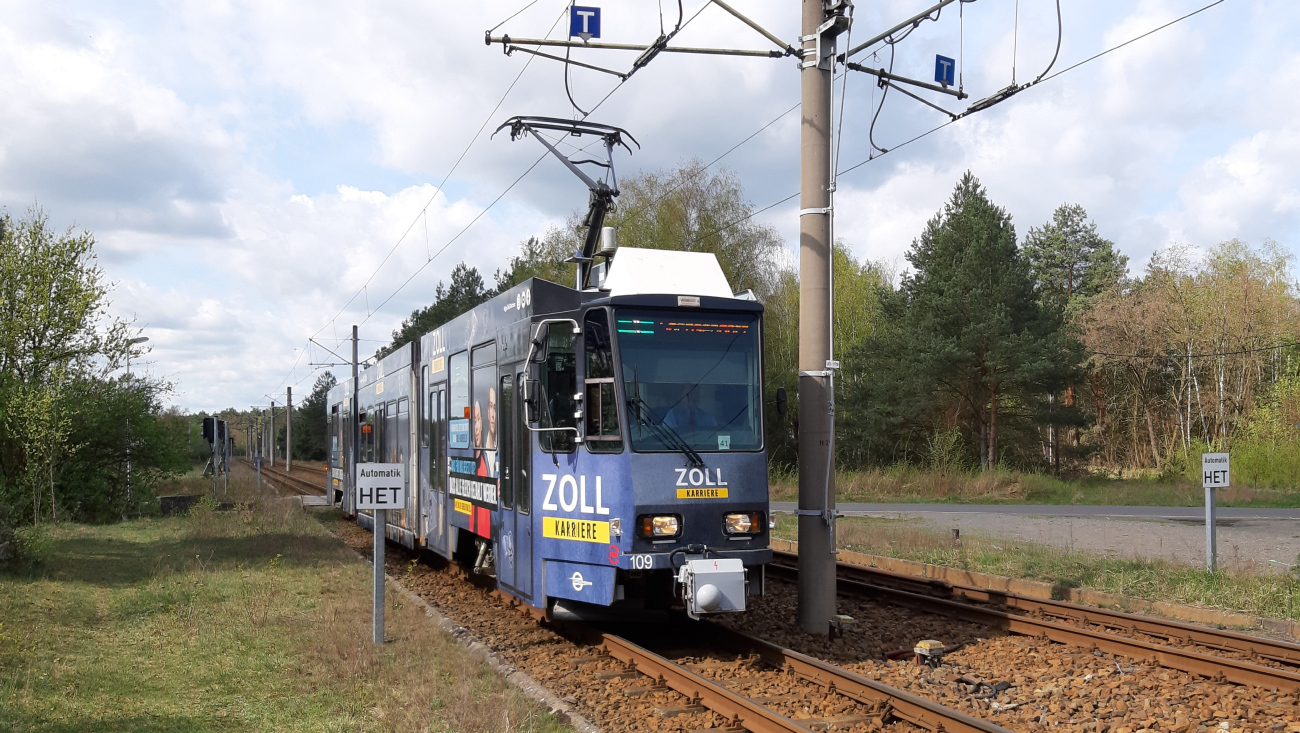 Котбус, Tatra KTNF6 № 109