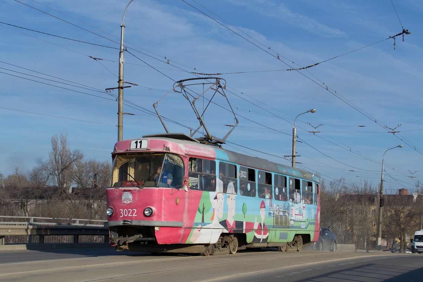 Volgogradas, Tatra T3SU (2-door) nr. 3022