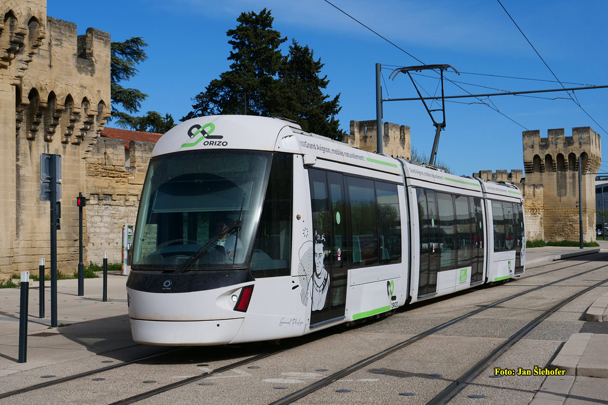 Авиньон, Alstom Citadis 205 № 102