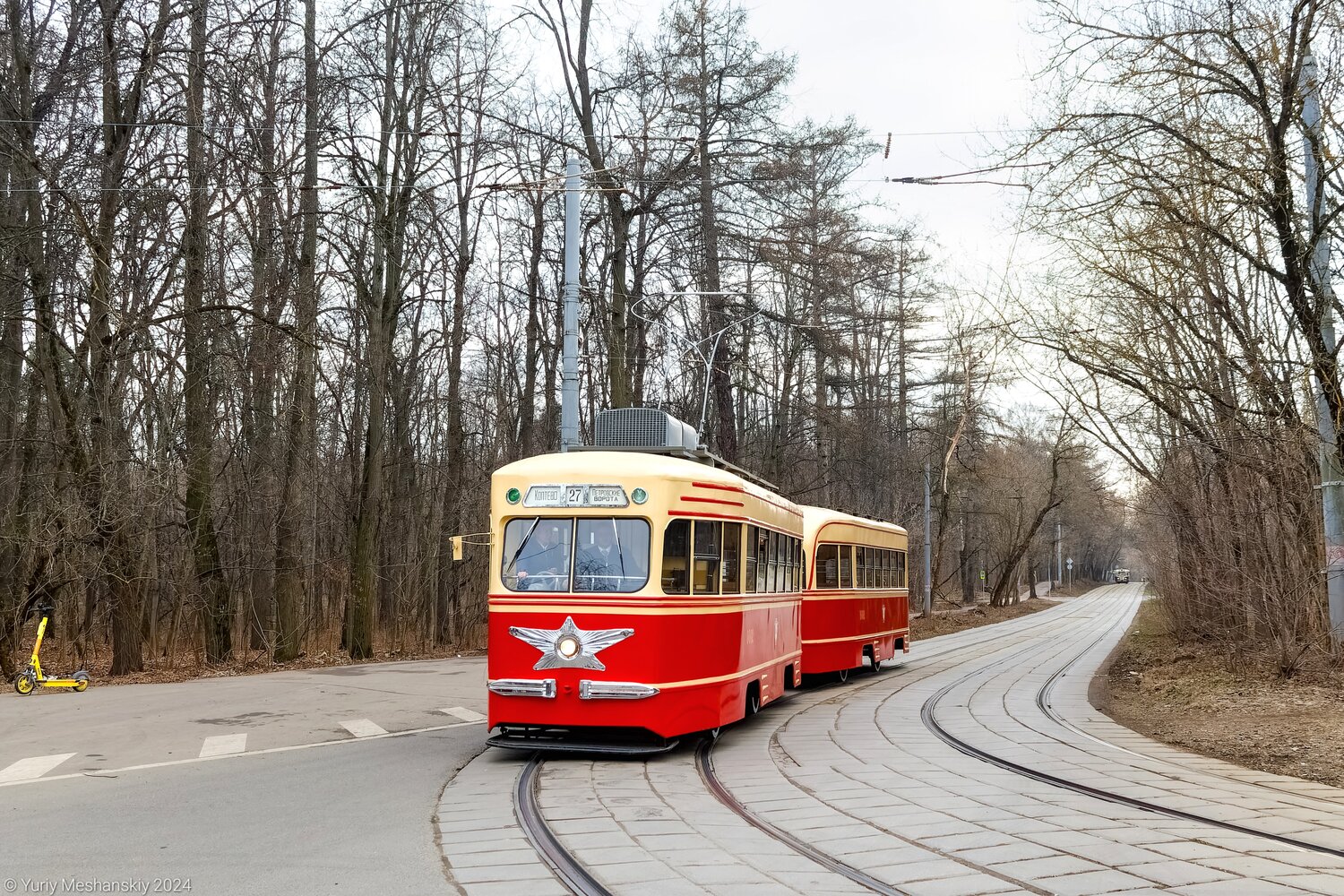 Москва, КТМ-1 № 0002; Москва — Празднование 125-летия Московского трамвая (репетиции парада 29.03.2024 и 03.04.2024, парад и выставка трамваев 06.04.2024)