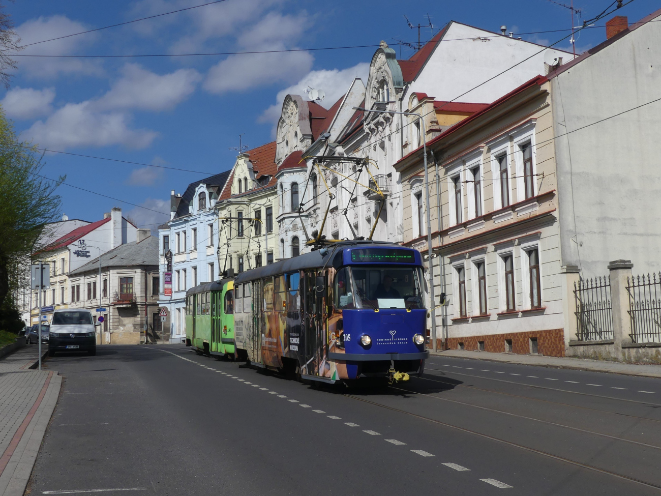 Мост ― Литвинов, Tatra T3M.3 № 205