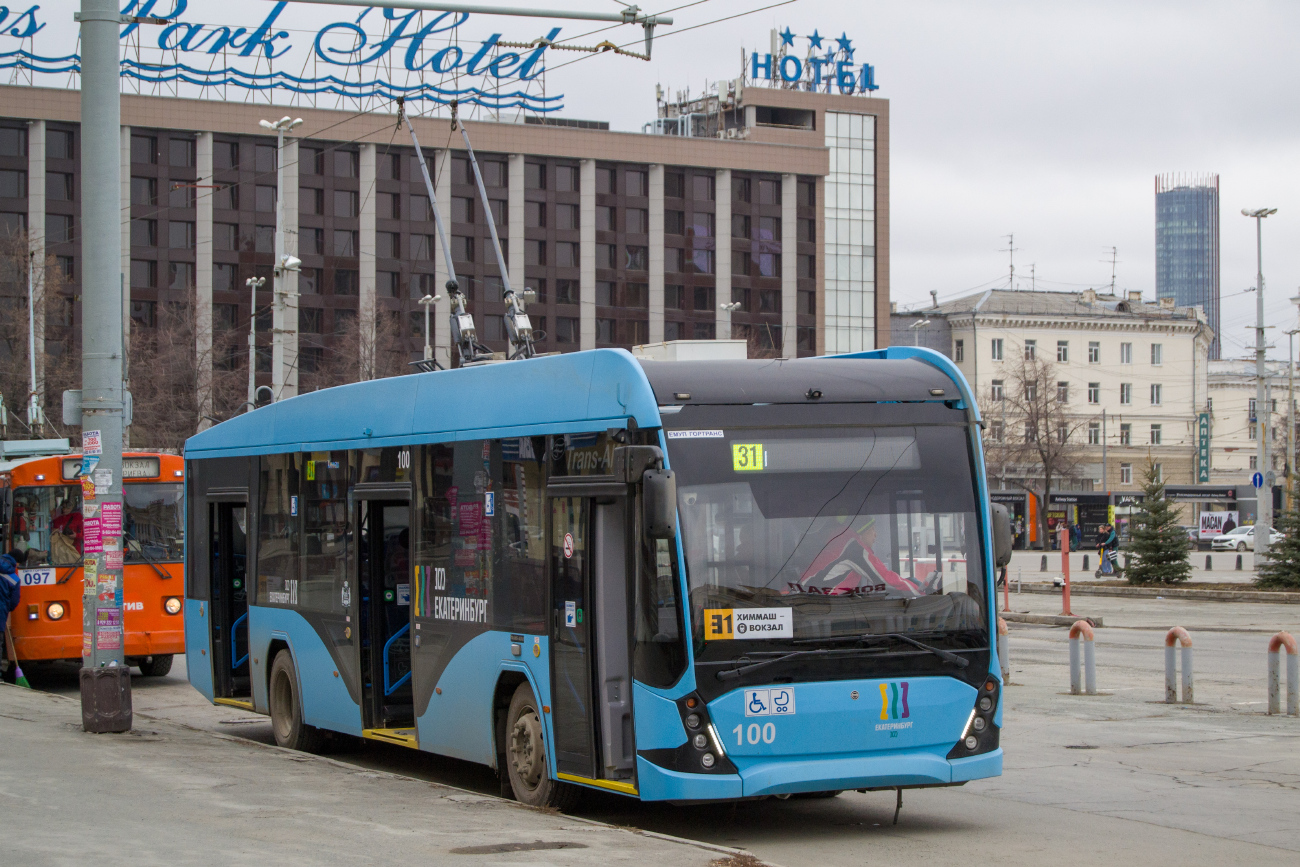Екатеринбург, ВМЗ-5298.01 «Авангард» № 100