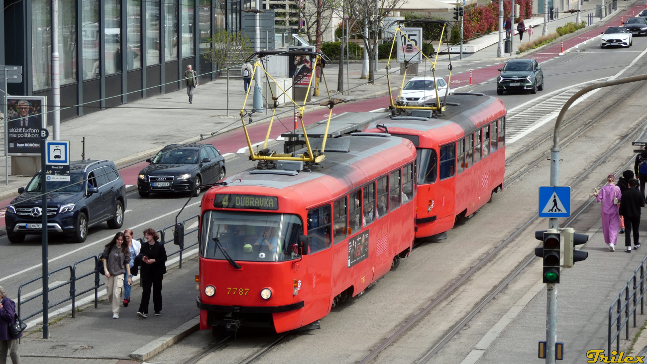 Братислава, Tatra T3P № 7787