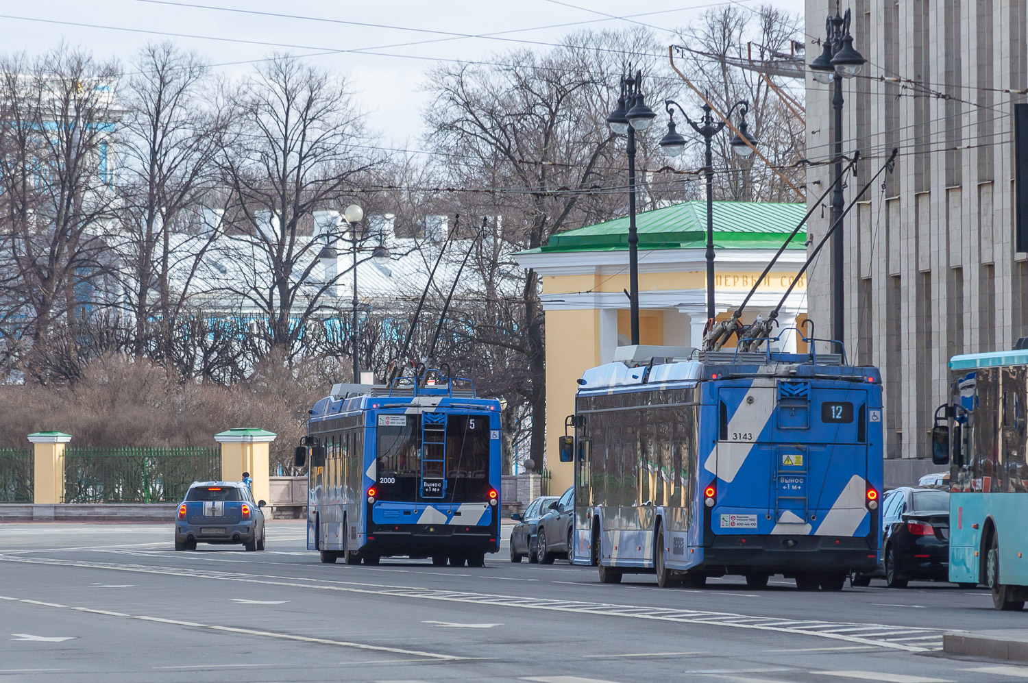 Санкт-Петербург, БКМ 321 «Ольгерд» № 2000; Санкт-Петербург, БКМ 32100D «Ольгерд» № 3143