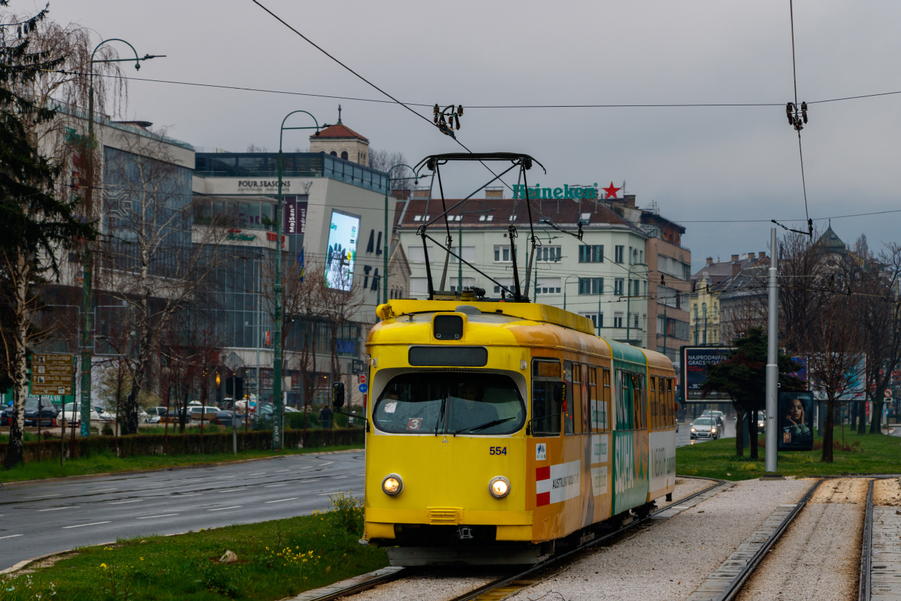 Сараево, Duewag GT8 № 554