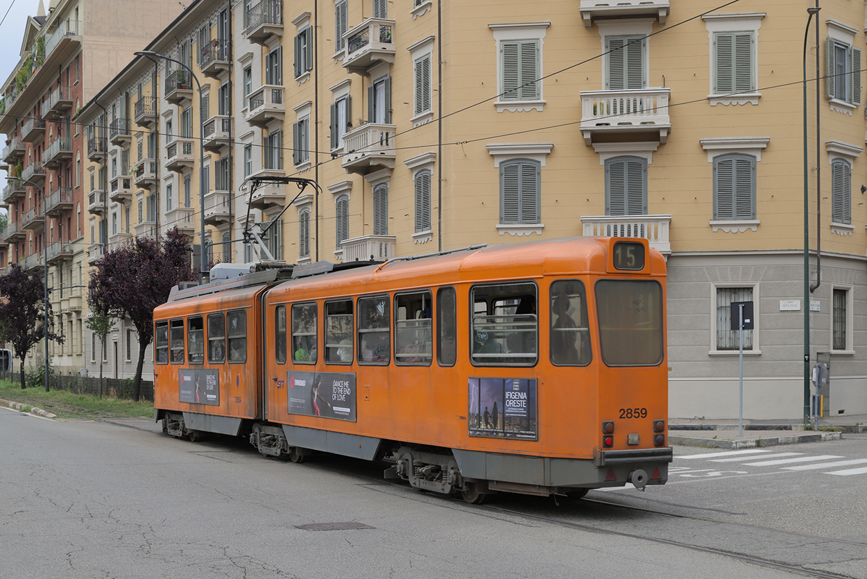 Турин, GTT(ATM) series 2800 № 2859