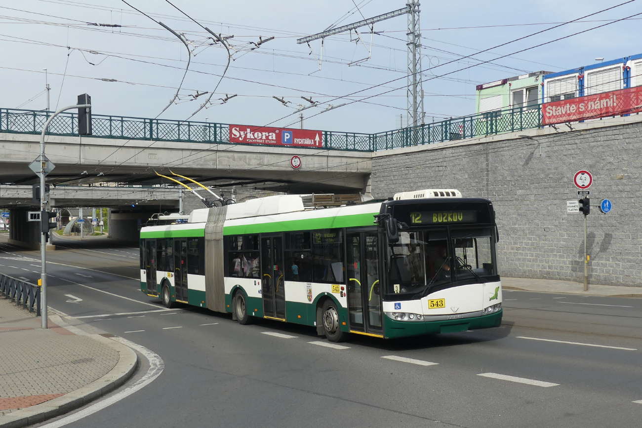Пльзень, Škoda 27Tr Solaris III № 543