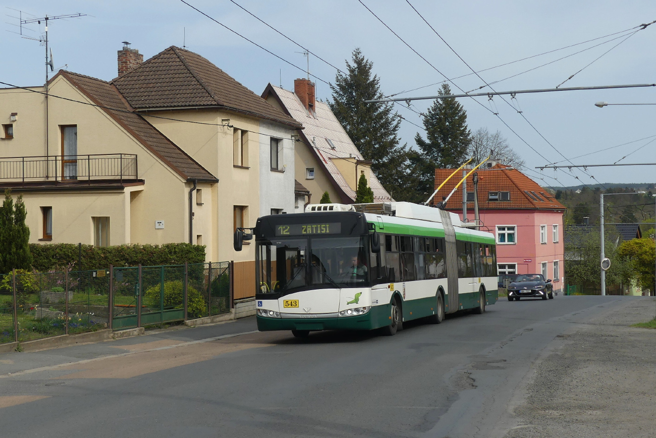 Пльзень, Škoda 27Tr Solaris III № 543