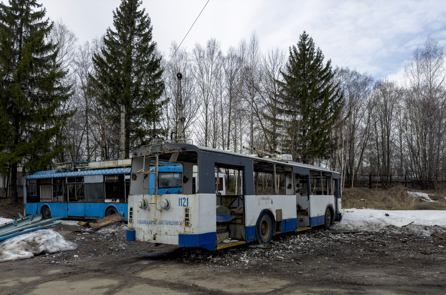 Новочебоксарск, Нижтролл (ЗиУ-682Г) № 1121