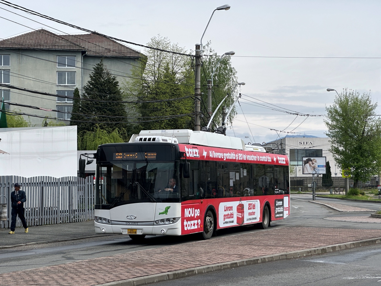 Бая Маре & Сейни, Solaris Trollino III 12 Škoda № 0028