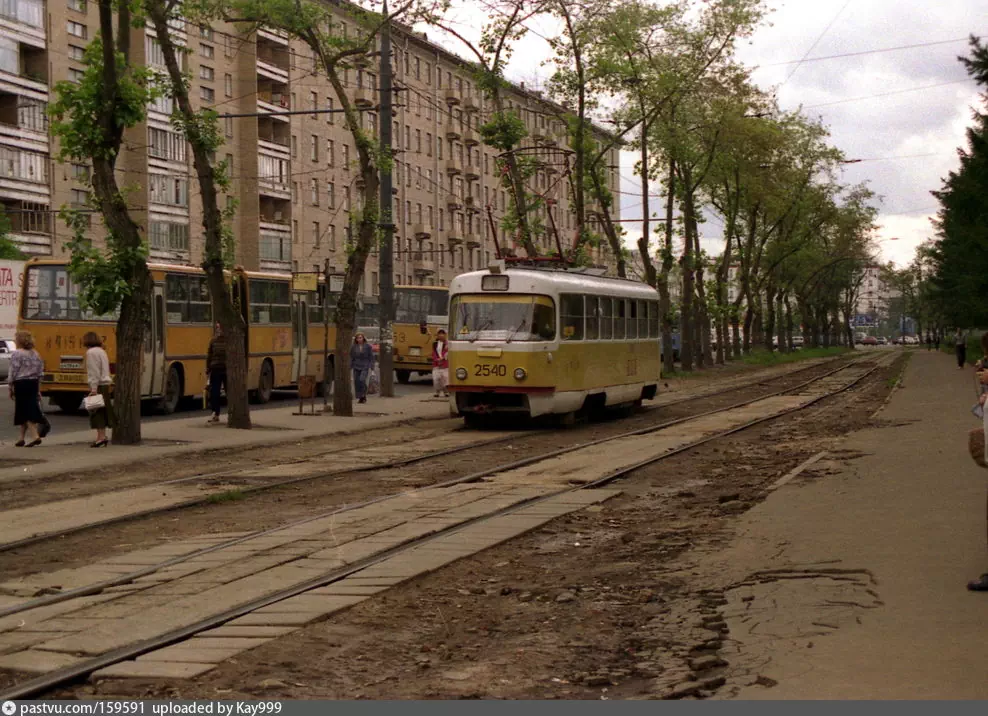 Москва, Tatra T3SU № 2540