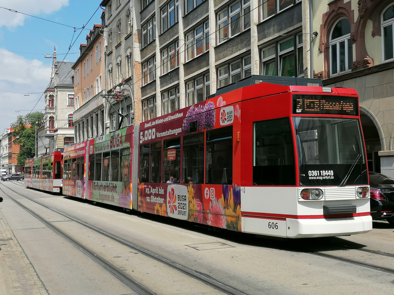 Эрфурт, Duewag MGT6DE № 606