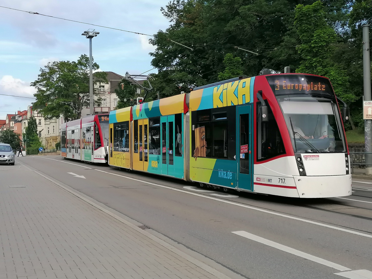 Erfurt, Siemens Combino Classic № 717