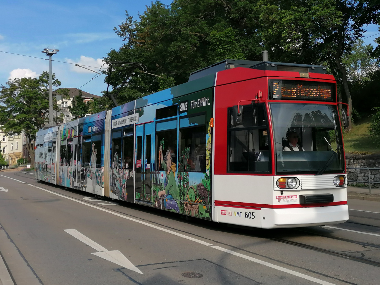 Эрфурт, Duewag MGT6DE № 605