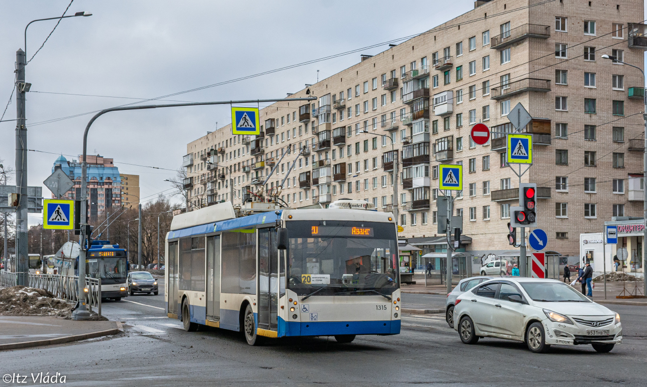 Санкт-Петербург, Тролза-5265.00 «Мегаполис» № 1315