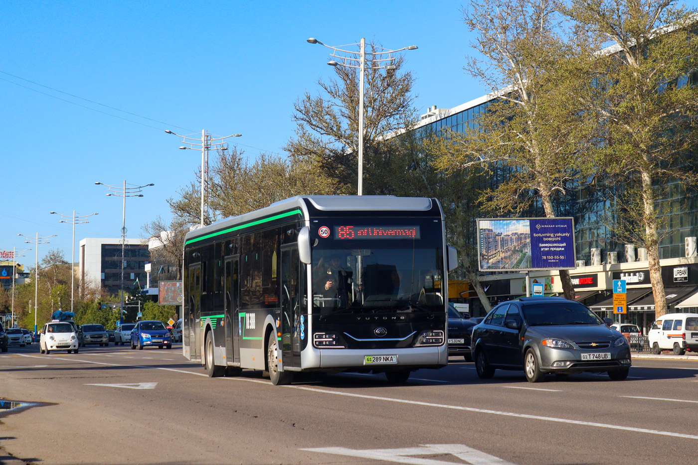 Ташкент, Yutong ZK6126BEVG № 18388