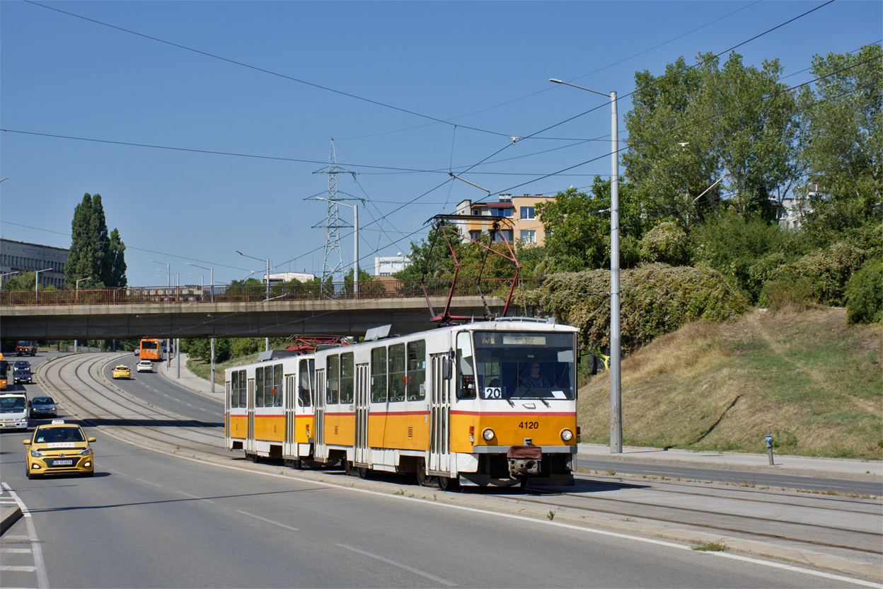 София, Tatra T6B5B № 4120