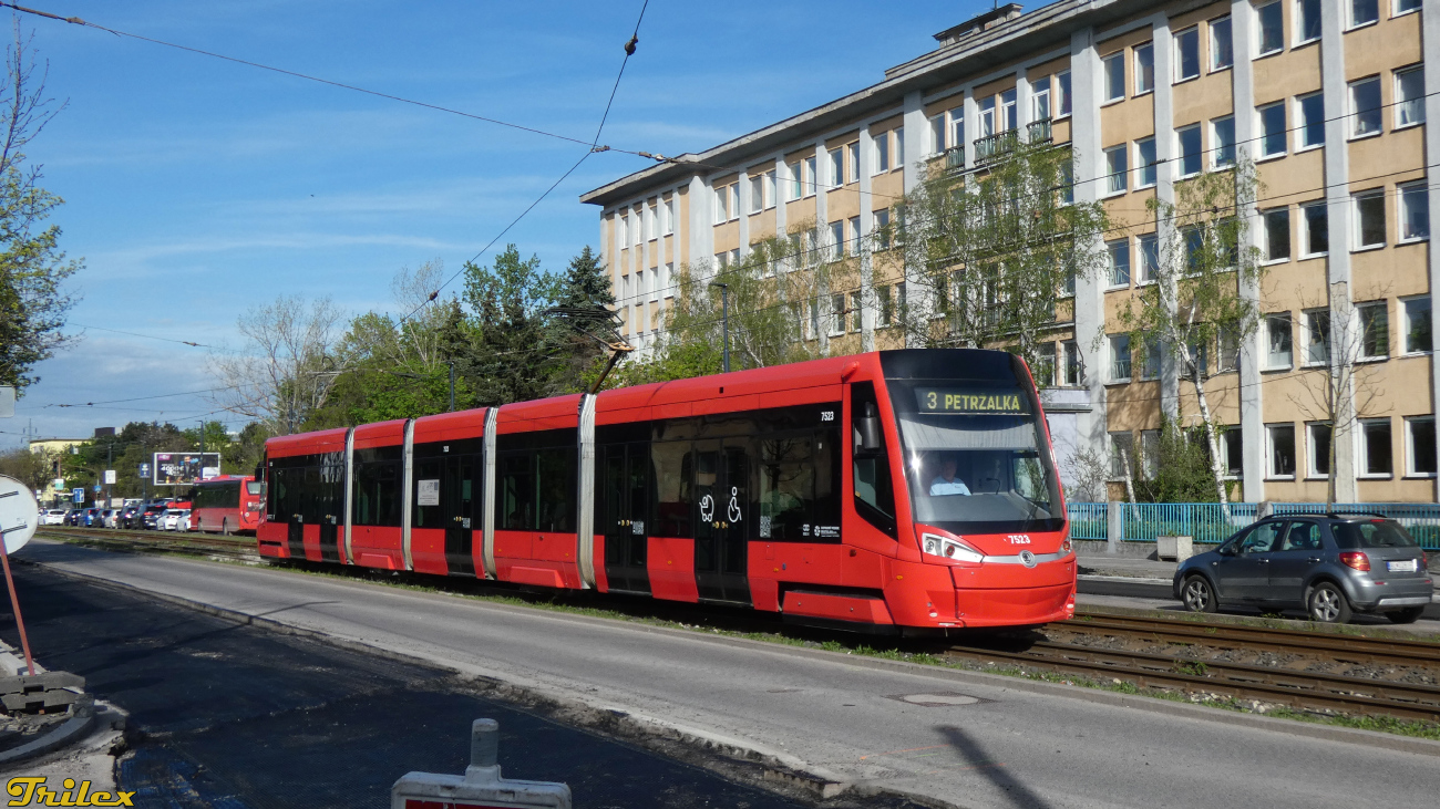 Братислава, Škoda 30T ForCity Plus № 7523