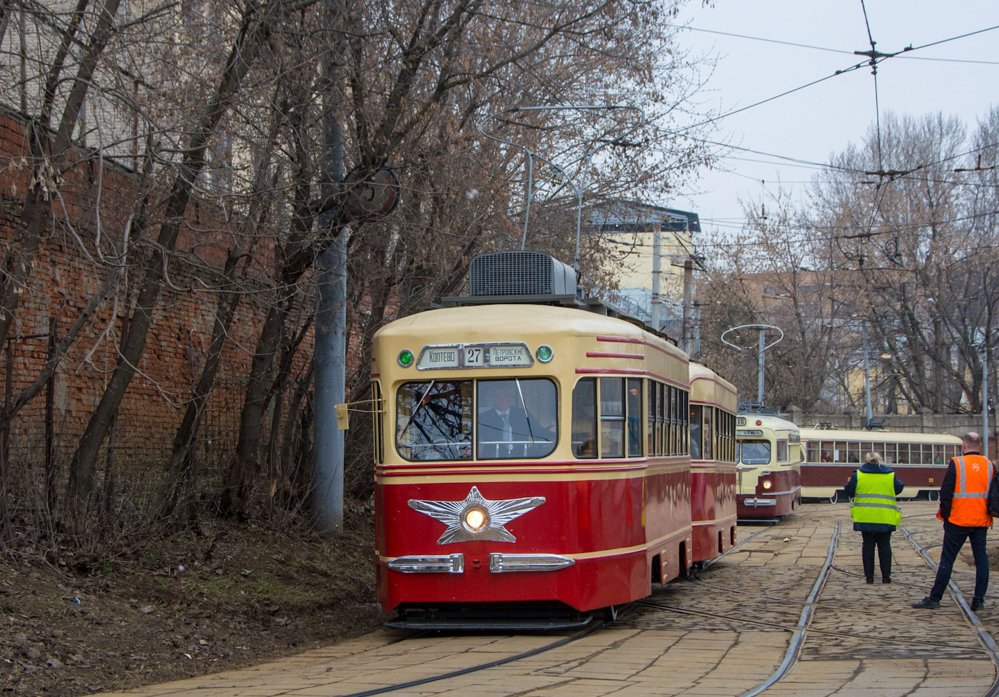 Москва, КТМ-1 № 0002; Москва — Празднование 125-летия Московского трамвая (репетиции парада 29.03.2024 и 03.04.2024, парад и выставка трамваев 06.04.2024)