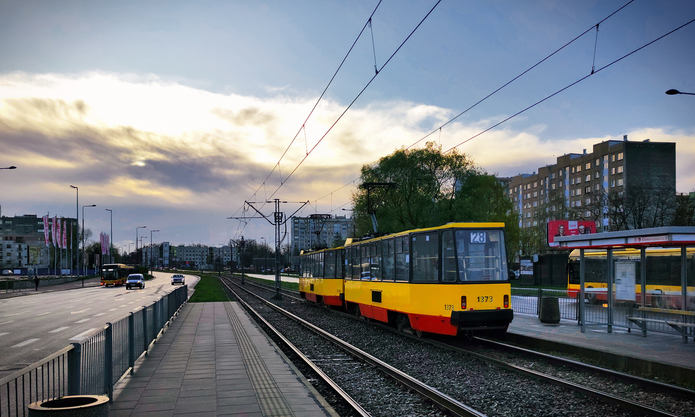 Варшава, Konstal 105Na № 1373