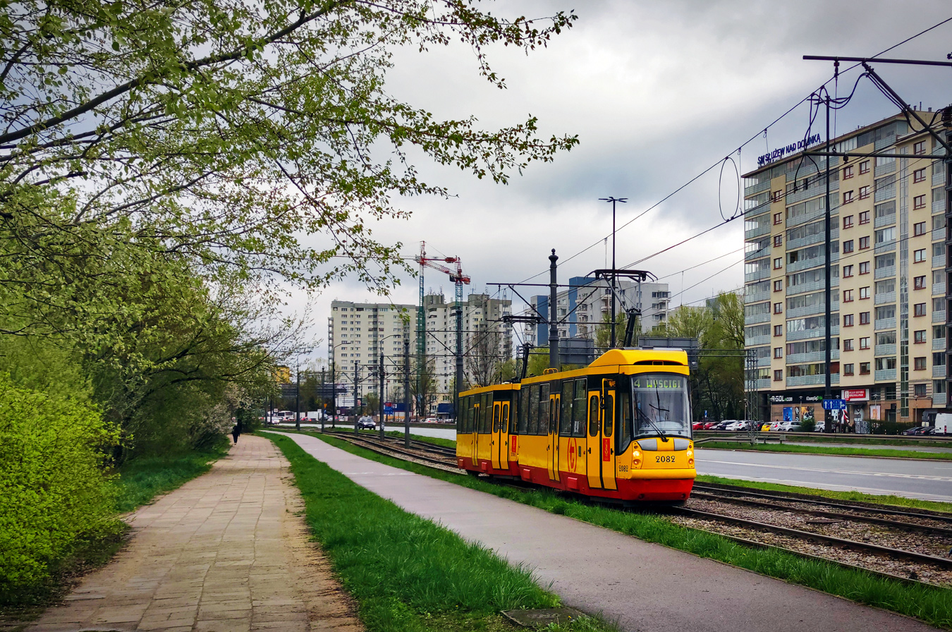 Варшава, Konstal 105N2k/2000 № 2082