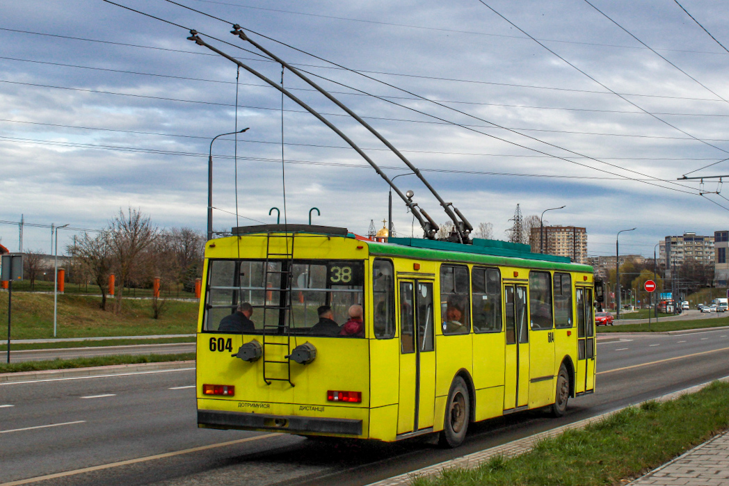 Львов, Škoda 14Tr11/6 № 604