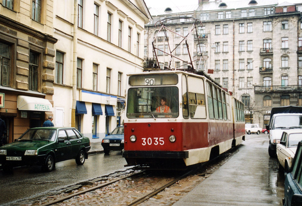 Санкт-Петербург, ЛВС-86К № 3035 Санкт-Петербург, ЛВС-86К № 3035