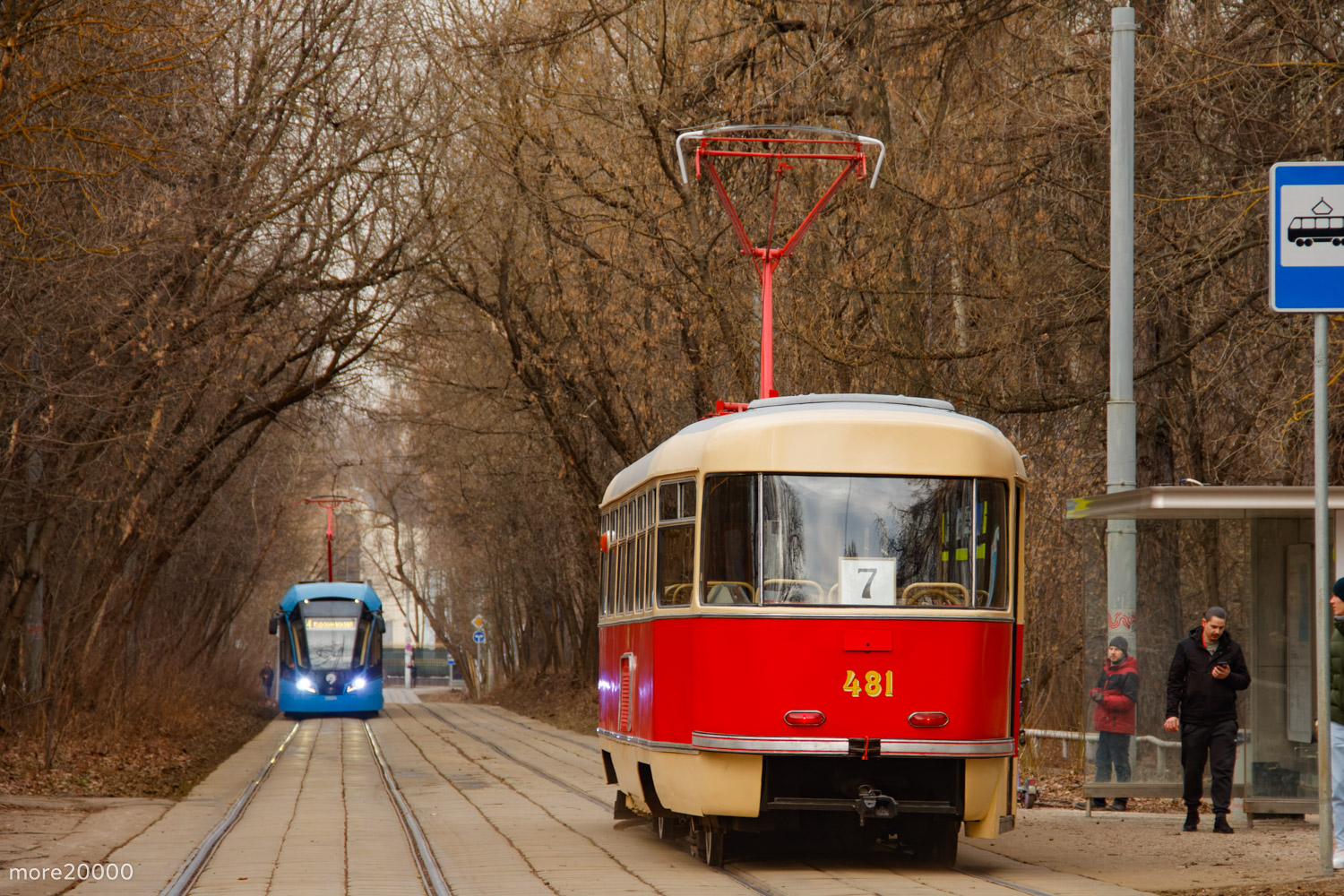 Москва, Tatra T3SU (двухдверная) № 481; Москва — Празднование 125-летия Московского трамвая (репетиции парада 29.03.2024 и 03.04.2024, парад и выставка трамваев 06.04.2024)