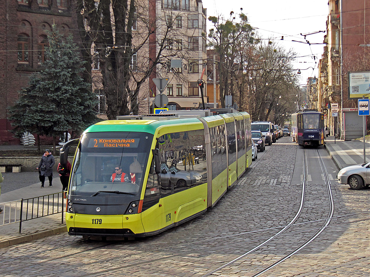 Львов, Electron T5L64 № 1179