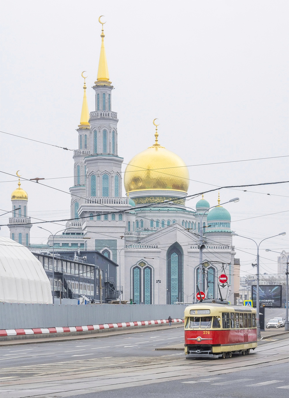 Москва, Tatra T2SU № 378; Москва — Празднование 125-летия Московского трамвая (репетиции парада 29.03.2024 и 03.04.2024, парад и выставка трамваев 06.04.2024)