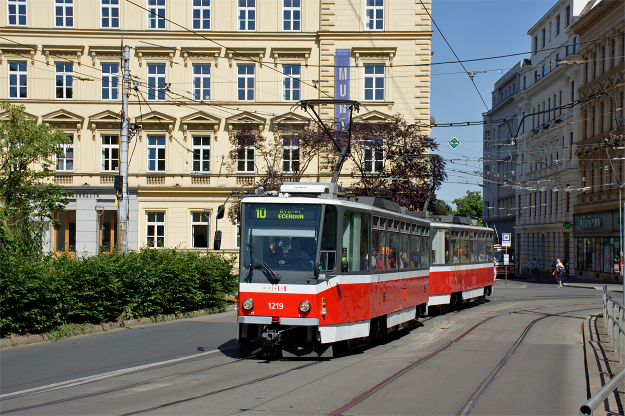 Брно, Tatra T6A5 № 1219