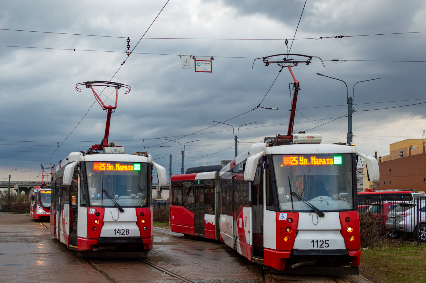 Szentpétervár, 71-153 (LM-2008) — 1428; Szentpétervár, 71-152 (LVS-2005) — 1125