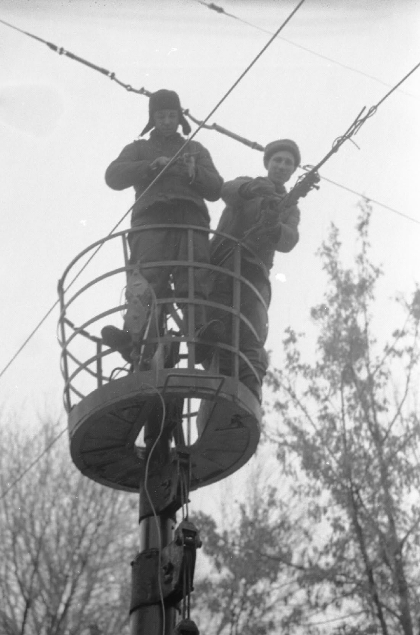 Самарканд — Старые фотографии — троллейбус