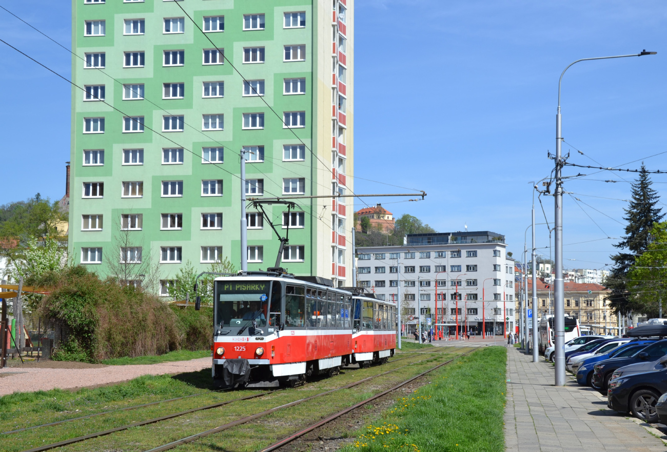 Брно, Tatra T6A5 № 1225