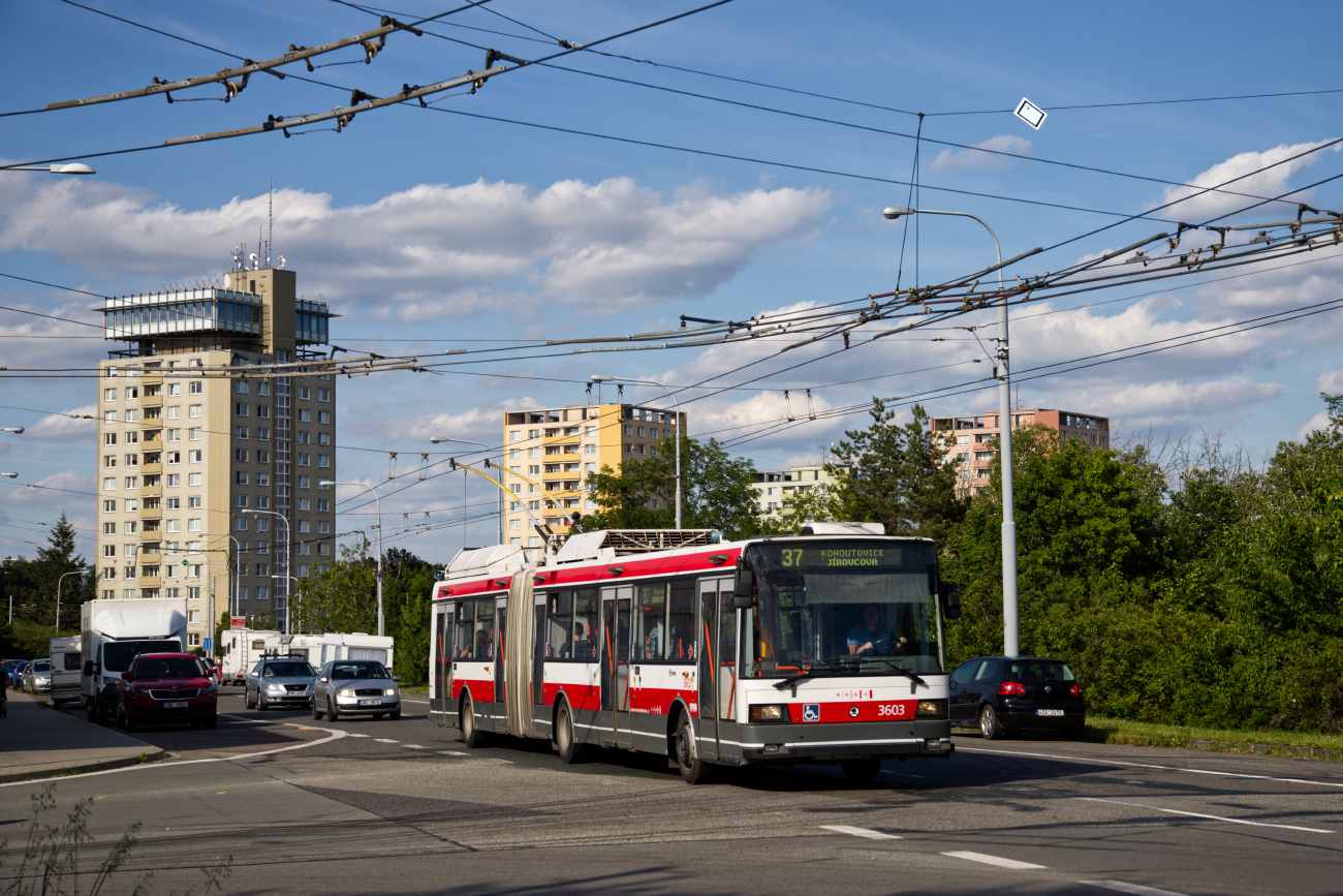 Брно, Škoda 22Tr № 3603