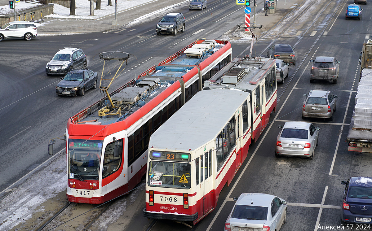 Санкт-Петербург, ЛВС-86К № 7068