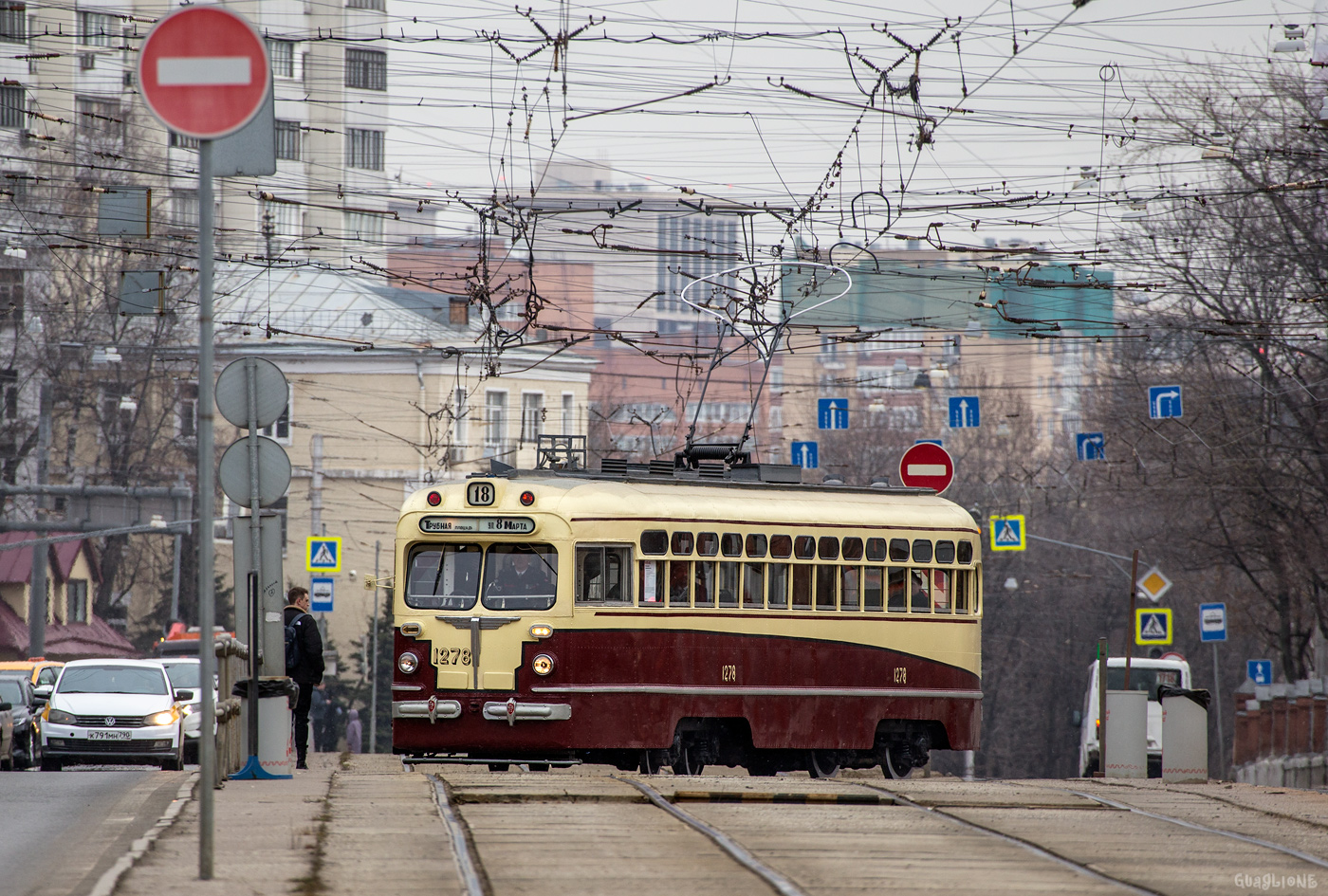 Москва, МТВ-82 № 1278; Москва — Празднование 125-летия Московского трамвая (репетиции парада 29.03.2024 и 03.04.2024, парад и выставка трамваев 06.04.2024); Москва — Трамвайные линии: ВАО
