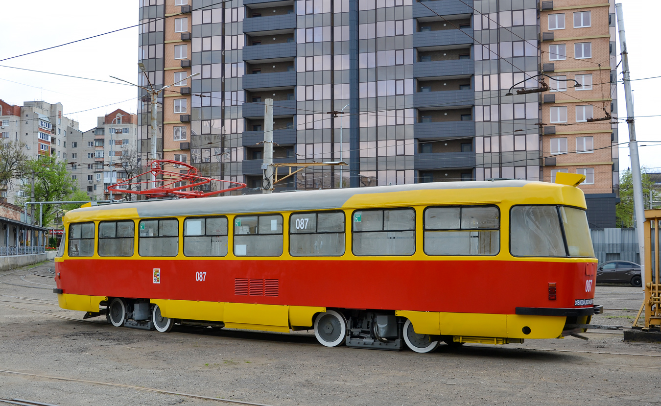 Краснодар, Tatra T3SU № 087 Краснодар, Tatra T3SU № 087