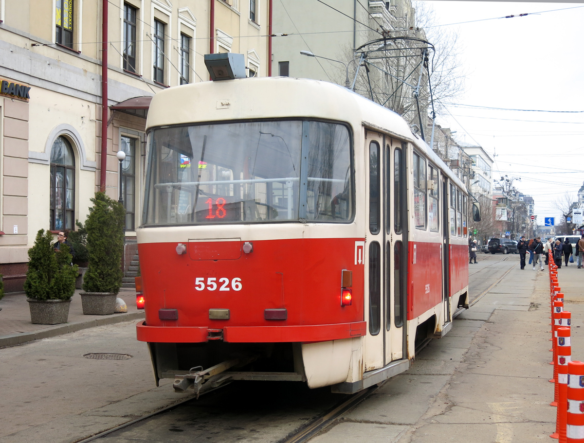 Киев, Tatra T3SUCS № 5526