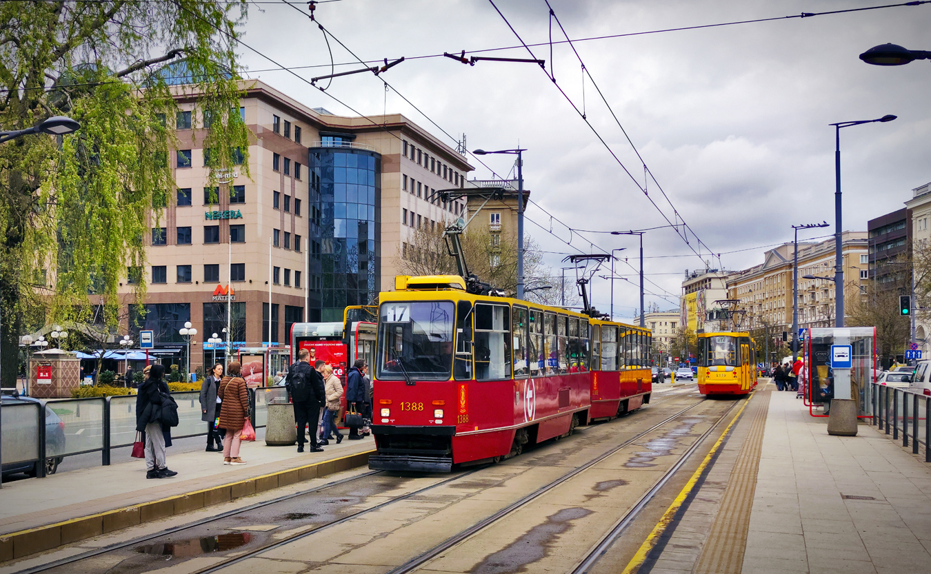 Варшава, Konstal 105Nb/e № 1388