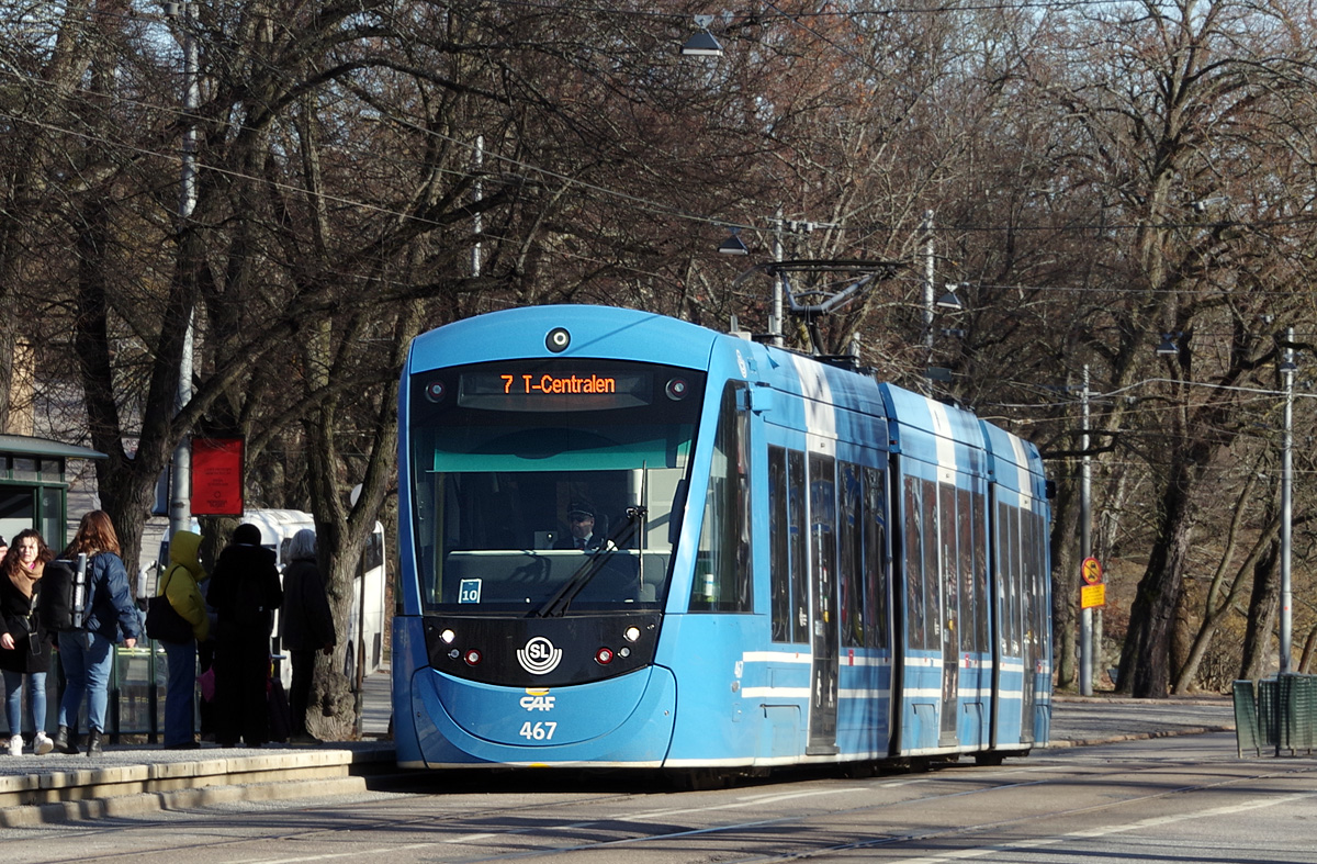 Стокгольм, CAF Urbos AXL № 467
